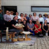 NODAR.00674 - Grupo Etnográfico de Trajes e Cantares do Linho durante o encontro SoCCos em Portugal - Intro (Várzea de Calde, Viseu)